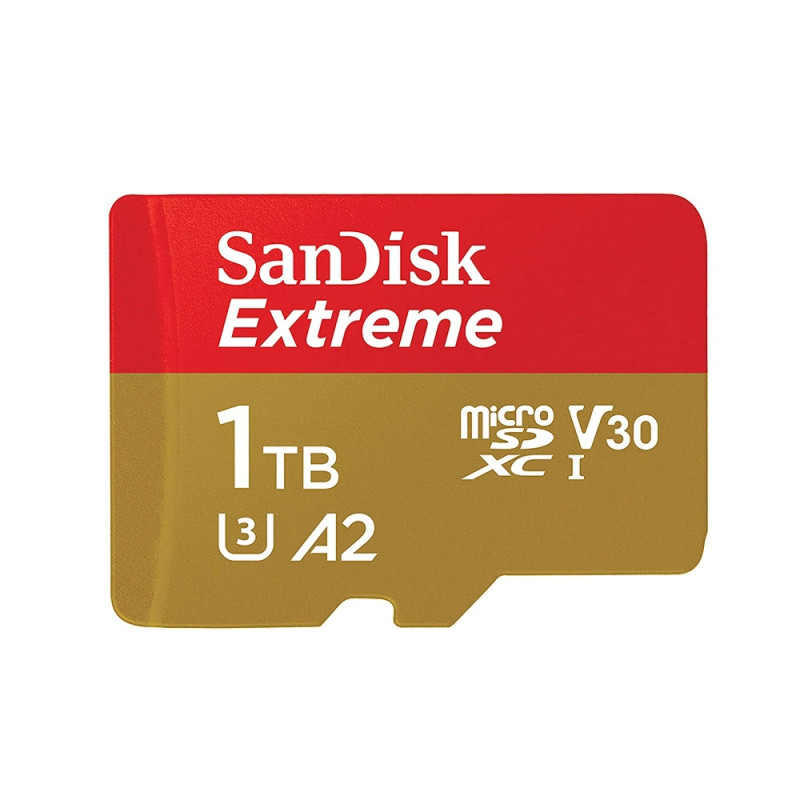 Carte SanDisk microSDXC Extreme 1To V30 A2