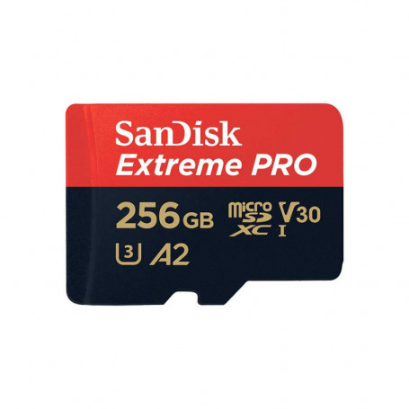 Carte microSDXC SanDisk Extreme PRO 256 Go UHS-I 200 Mo/s