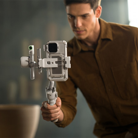Support Smartphone Pour DJI RS 4 Mini - Stabilisation Pro Pour Vidéo Et Photo Mobile