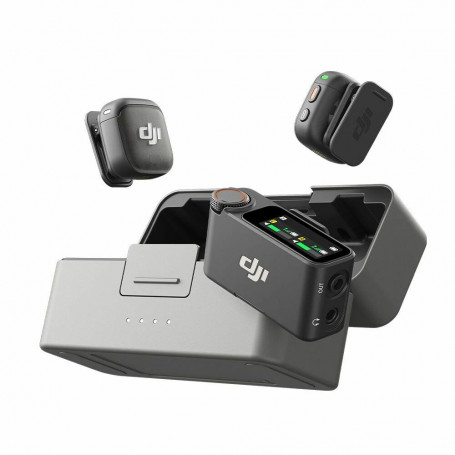 DJI Mic 3 (2 TX + 1 RX) : émetteurs, récepteur & accessoires