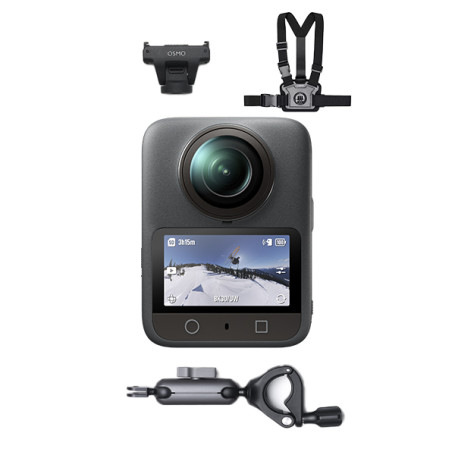 Pack DJI Osmo 360 pour vélo de route (POV)