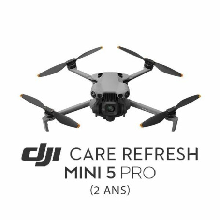 Assurance DJI Care Refresh pour drone DJI Mini 5 Pro (durée de 2 ans)