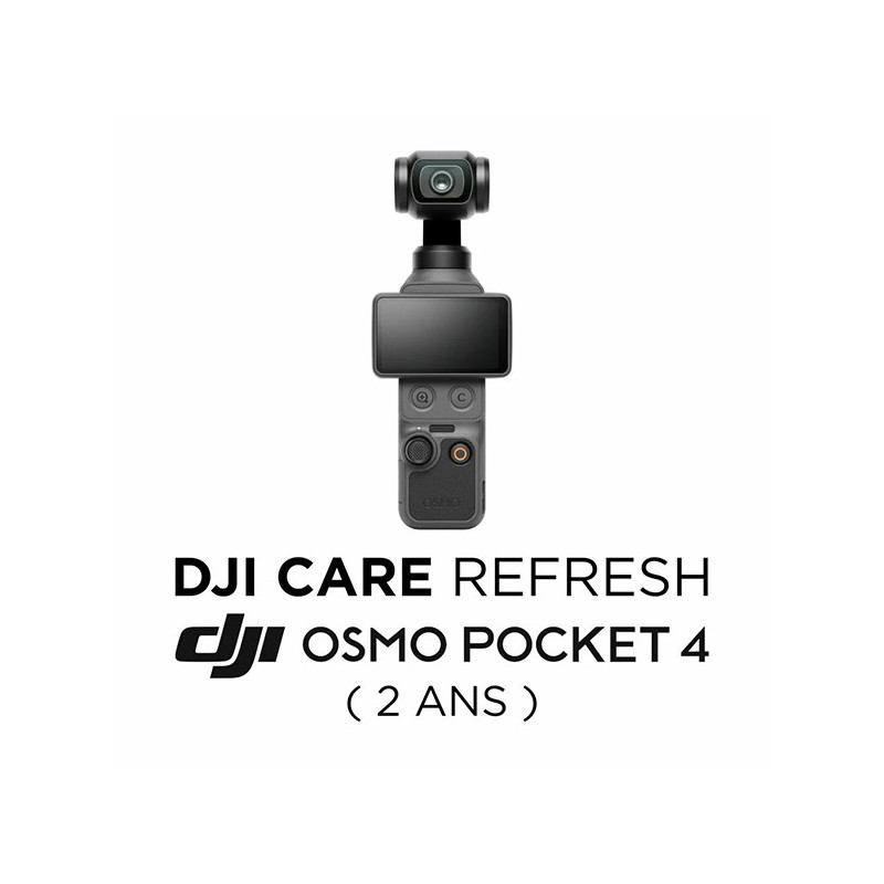 DJI Care Refresh pour DJI Osmo Pocket 4 - Remplacement à moindre coût