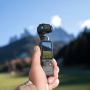DJI Osmo Pocket 4 Essentiel + | Caméra 4K + lumière & Care
