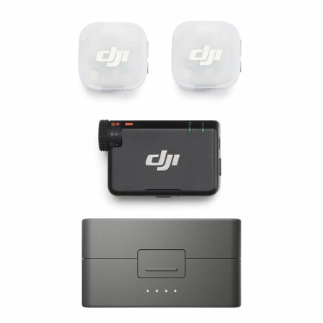 DJI Mic Mini 2 (2TX + 1 RX) – Micro sans fil compact double émetteur