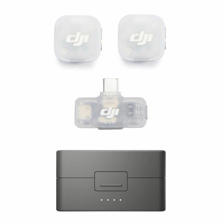 DJI Mic Mini 2 (2 micros + 1 récepteur mobile)