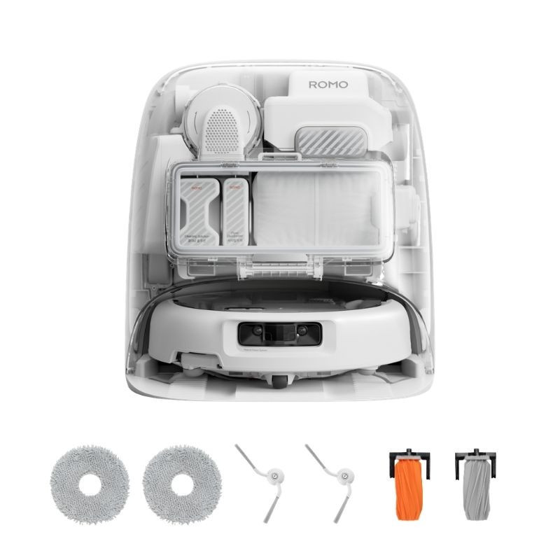 DJI ROMO P2 Clean More Combo – Robot aspirateur
