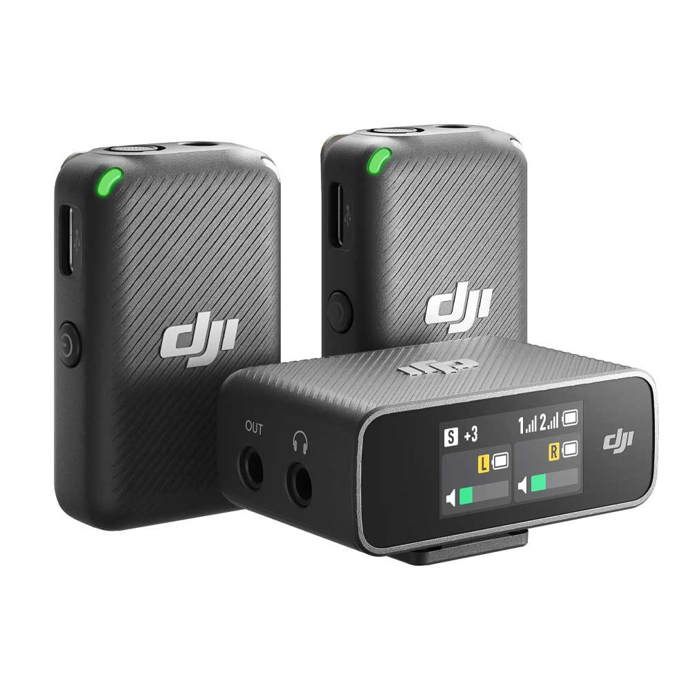 DJI Mic, un système de micros sans fil pour des prises de son