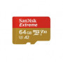Carte microSDXC Extreme 64Go Classe 10 U3 - SanDisk