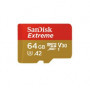 Carte SanDisk microSDXC Extreme 64Go V30 A2