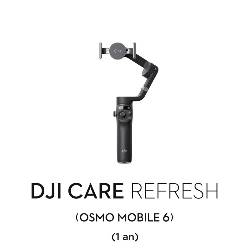Assurance DJI Care Refresh pour stabilisateur Osmo Mobile 6 (1 an)