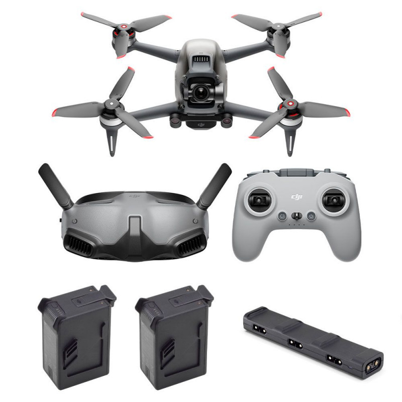 Drone DJI FPV Explorer Combo & Fly More Kit - Immersion maximale