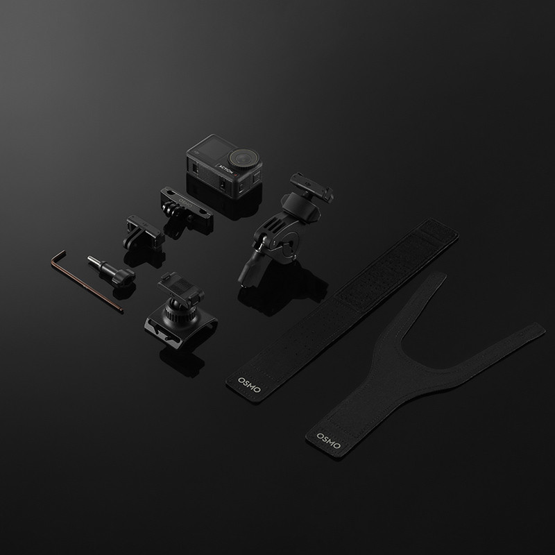 Support Magnétique REYGEAK Pour DJI Osmo Action 5 Pro/4/3 - Poignée Caméra En Aluminium CNC, Idéal Pour Vlogging Urbain Et Voyages