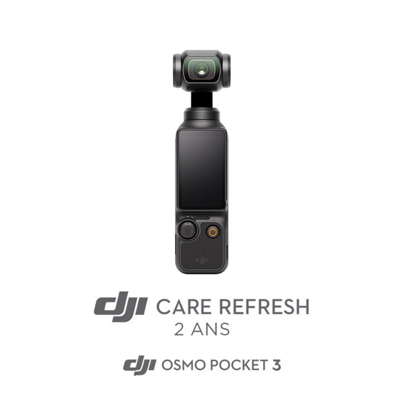 Assurance DJI Care pour caméra Osmo Pocket 3 (2 ans)