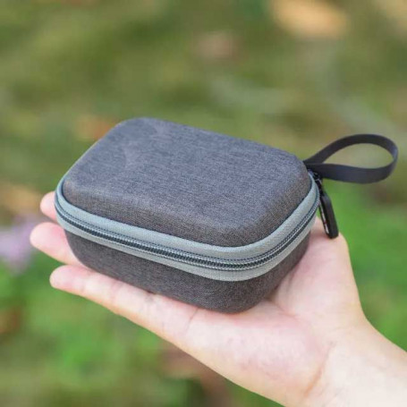 Étui De Transport Pour Microphone DJI Mic Mini - Protection Anti-choc Et Anti-rayure - Taille Portable Avec Dragonne - Gris