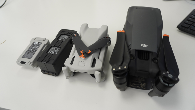Batteries des drones DJI Mavic 3 Classic et Mini 3
