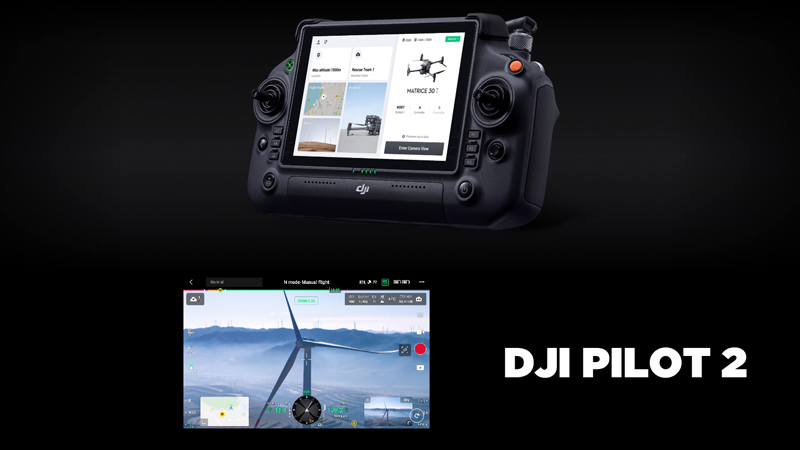 DJI Pilot 2 - Nouvelle application mobile (radiocommande RC Plus)