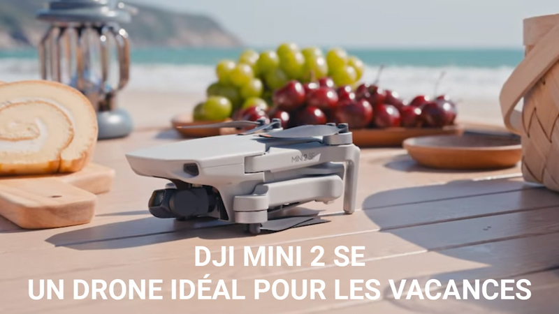 DJI Mini 2 SE : un drone idéal pour les vacances