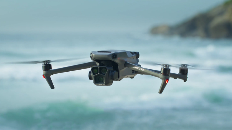 DJI Mavic 3 Pro : nouvelle gamme de drones audiovisuels
