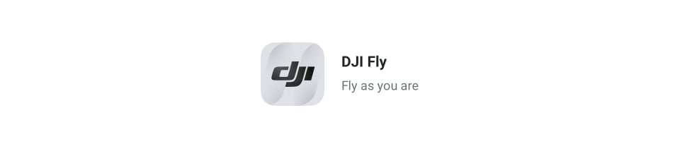 Application DJI Fly
