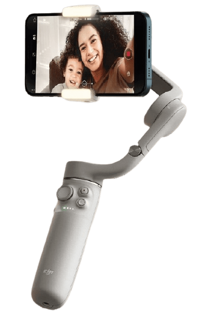 Stabilisateur DJI OM5 : Lampe & Perche à selfie intégrées