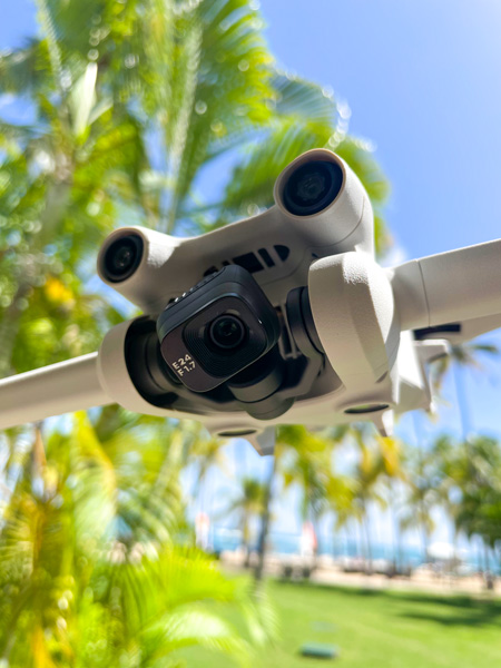 Gabarit & Caméra du drone DJI Mini 3 Pro