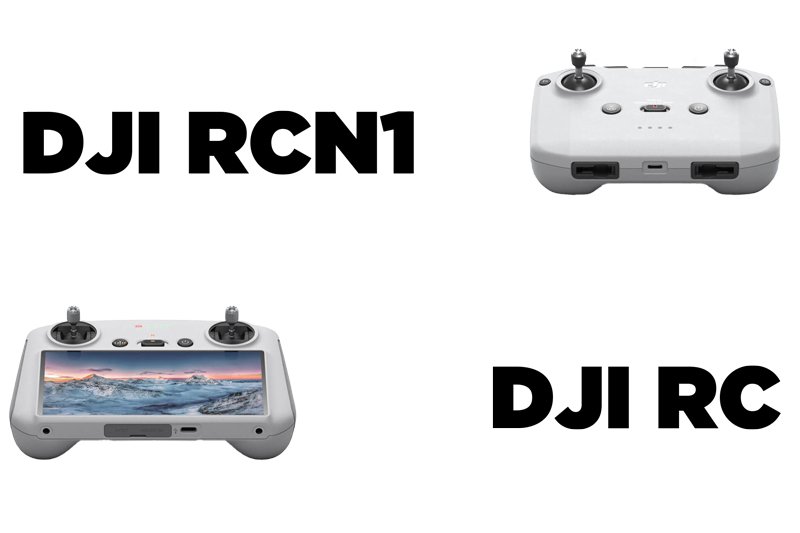Comparatif DJI RCN1 vs DJI RC - Quelle radiocommande choisir ?