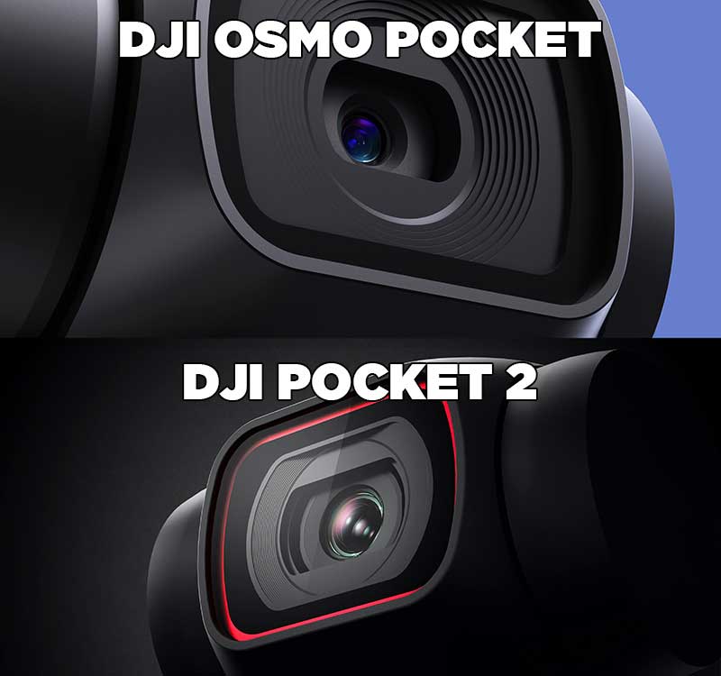 Comparatif : DJI Osmo Pocket vs Pocket 2