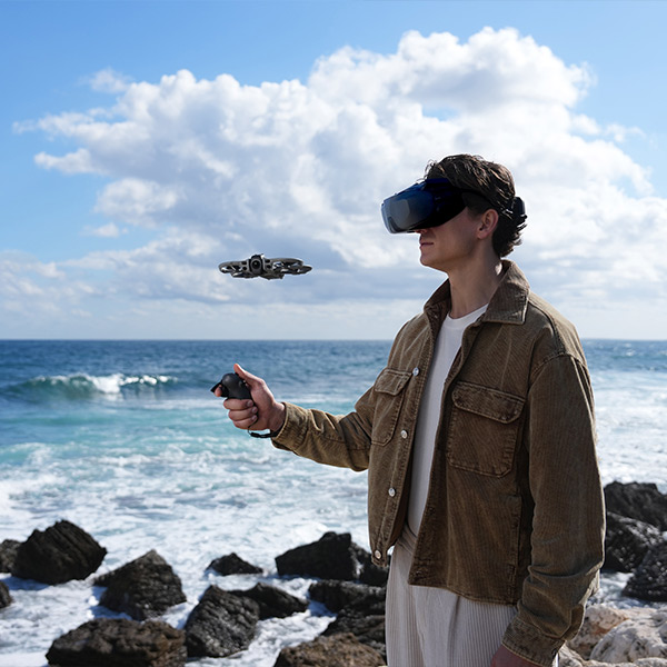 DJI Avata 360 en mode FPV