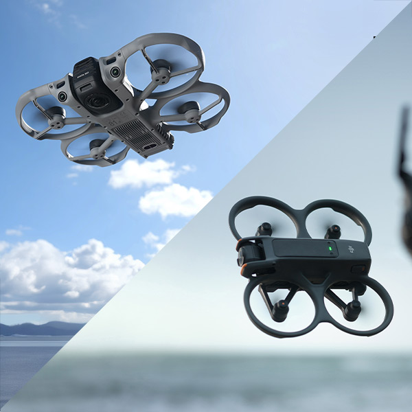 Comparaison de la stabilisation entre le Avata 360 et le Avata 2