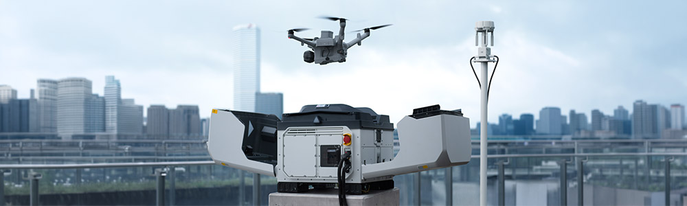 DJI Dock 4 en utilisation