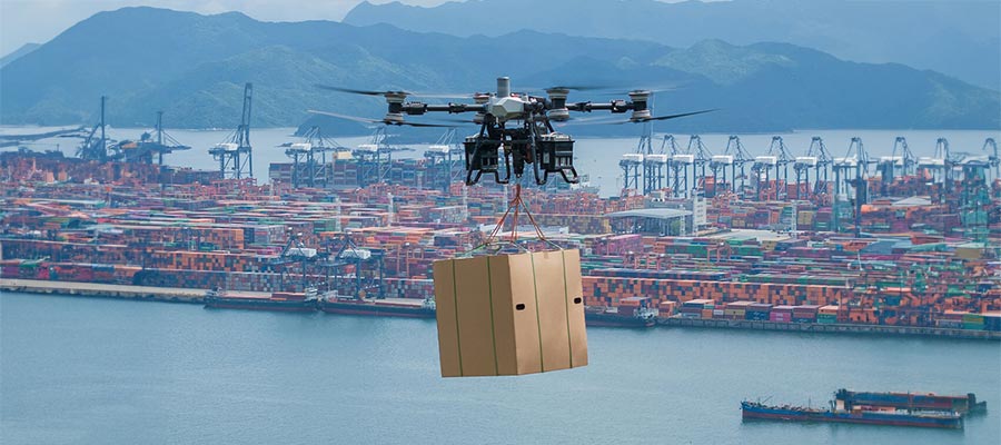 DJI Flycart 100 pour la livraison