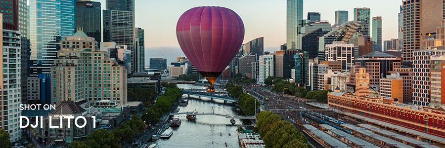 Prise de vue avec le DJI Lito 1