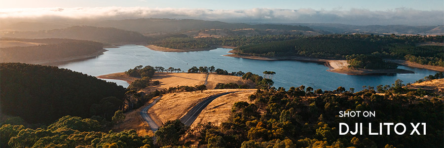 Photo de paysage avec le DJI Lito X1