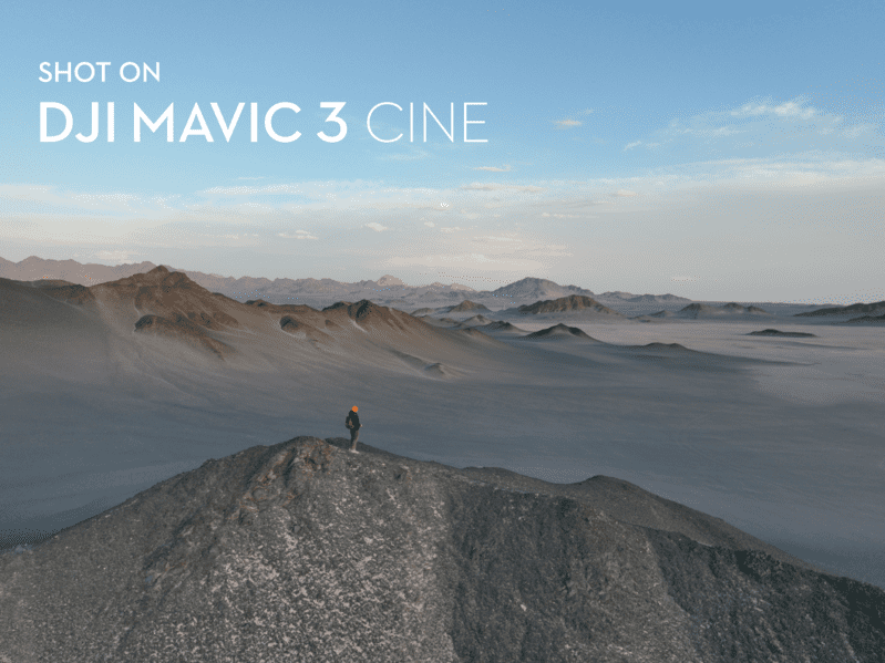 Images issue d'un drone DJI Mavic 3 Cine