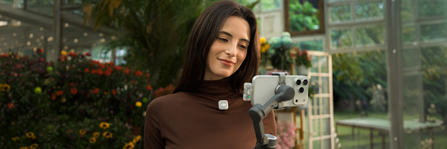 DJI Mic Mini 2 avec récepteur mobile