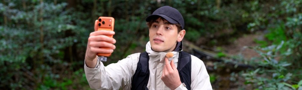 DJI Mic Mini 2S utilisé avec une smartphone