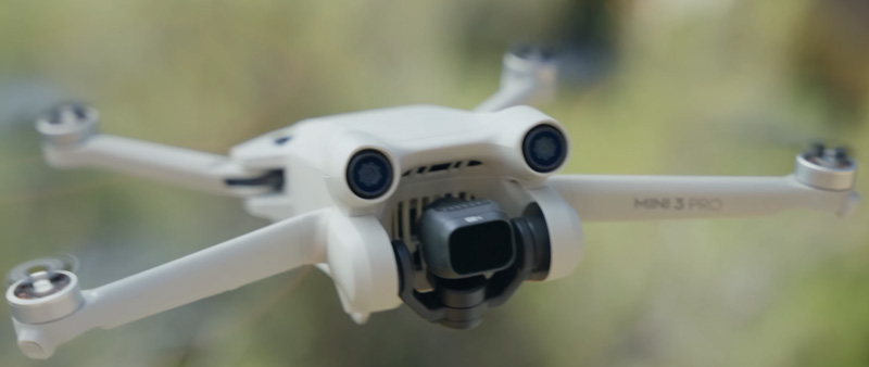 Nacelle de la caméra du drone DJI Mini 3 Pro