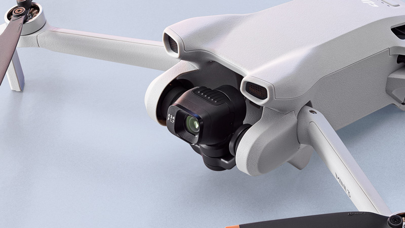 Nacelle-caméra & objectif du drone DJI Mini 3