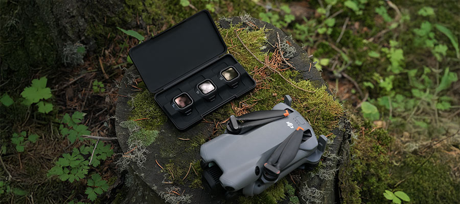 Filtres inclus dans le Mini 5 Pro Fly More Combo