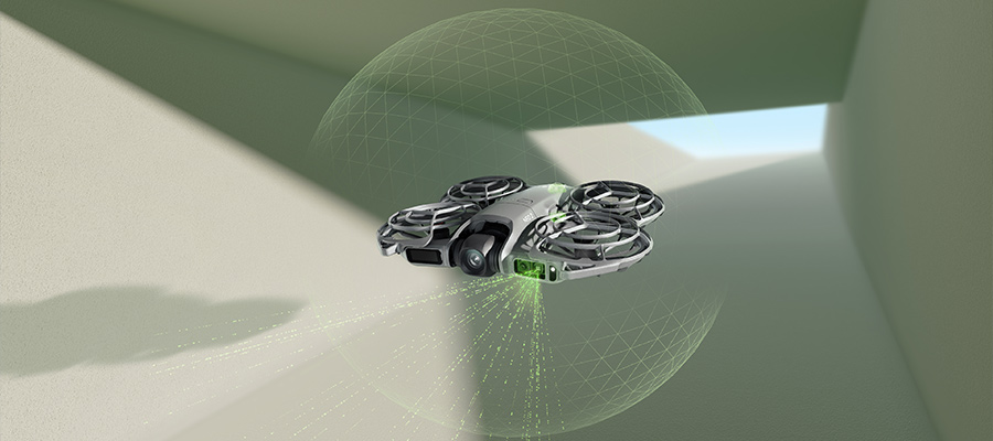 Détection omnidirectionnelle DJI Neo 2