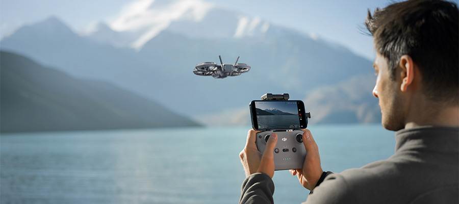 DJI Neo 2 et son pilotage avec radiocommande DJI RC-N3