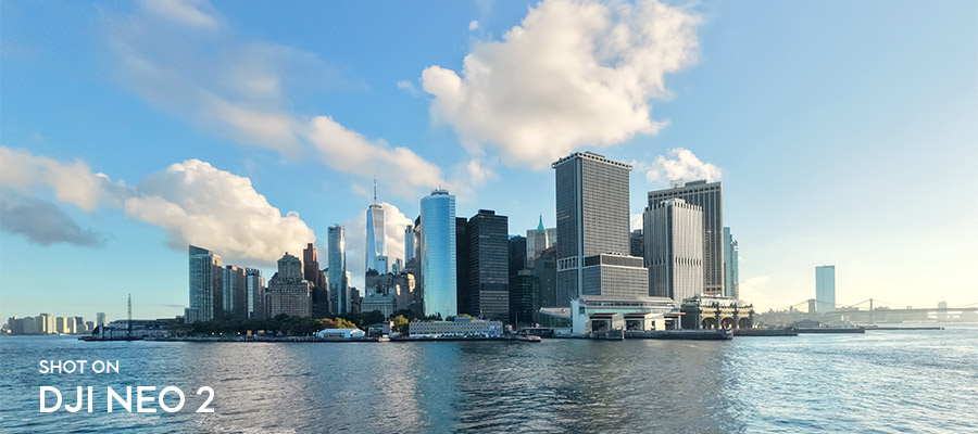 Captation de paysage avec DJI Neo 2