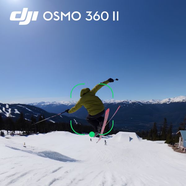 Suivi de sujet avec l'Osmo 360 II ou avec l'Osmo 360