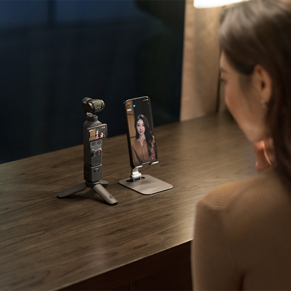 Stabilisation mécanique DJI Osmo Pocket 4
