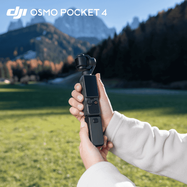 Autonomie de la DJI Osmo Pocket 4
