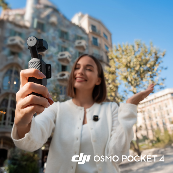 Stabilisation de la DJI Pocket 4