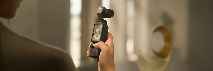 Écran de la DJI Pocket 4