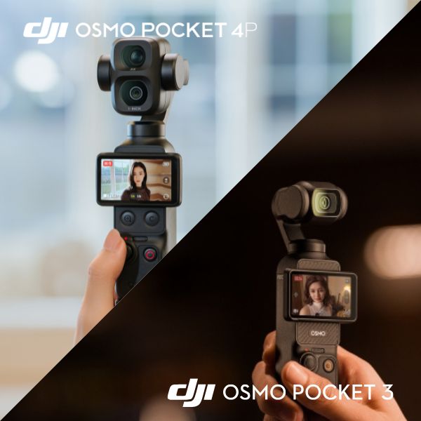 Comparatif des capteurs de la Pocket 4P & Pocket 3