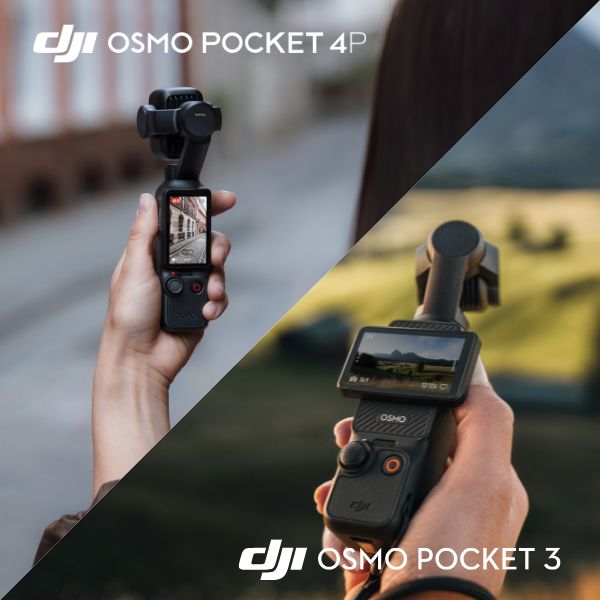 Prise en main : DJI Osmo Pocket 4P ou DJI Osmo Pocket 3